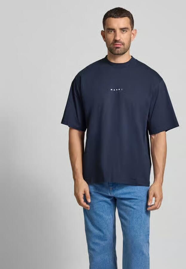 Marni Oversized T-shirt met labelprint - Foto 3