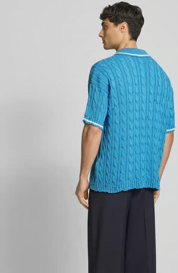 Marni regular fit poloshirt in brei-look - Foto 2