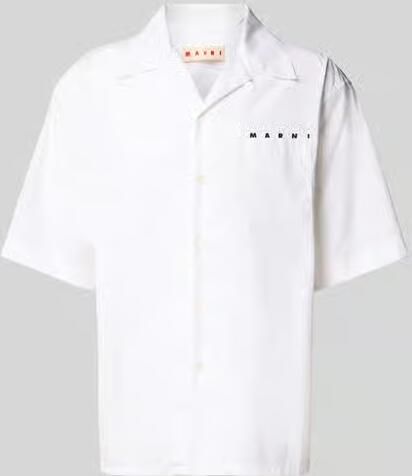 Marni Regular fit vrijetijdsoverhemd met logoprint - Foto 2