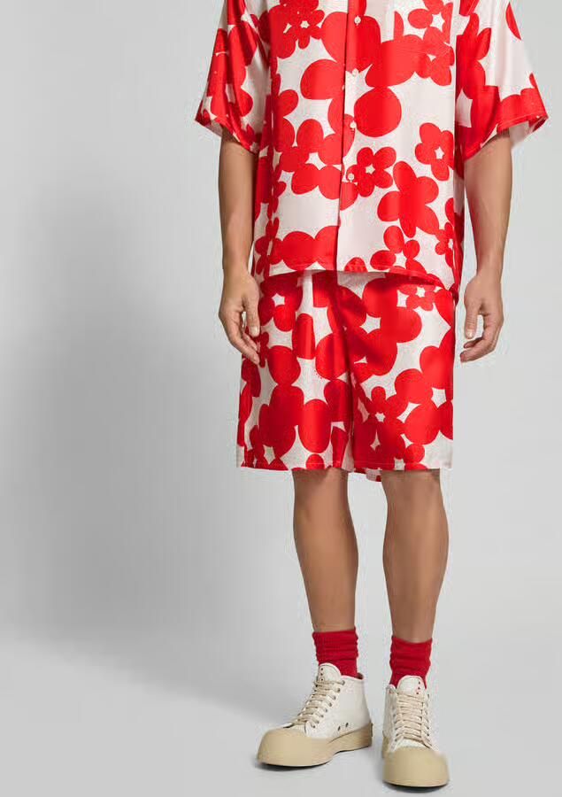Marni Relaxed fit capribroek van katoen - Foto 3