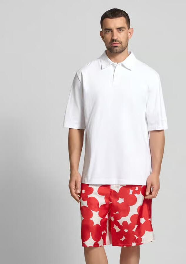 Marni Relaxed fit poloshirt van katoen - Foto 2