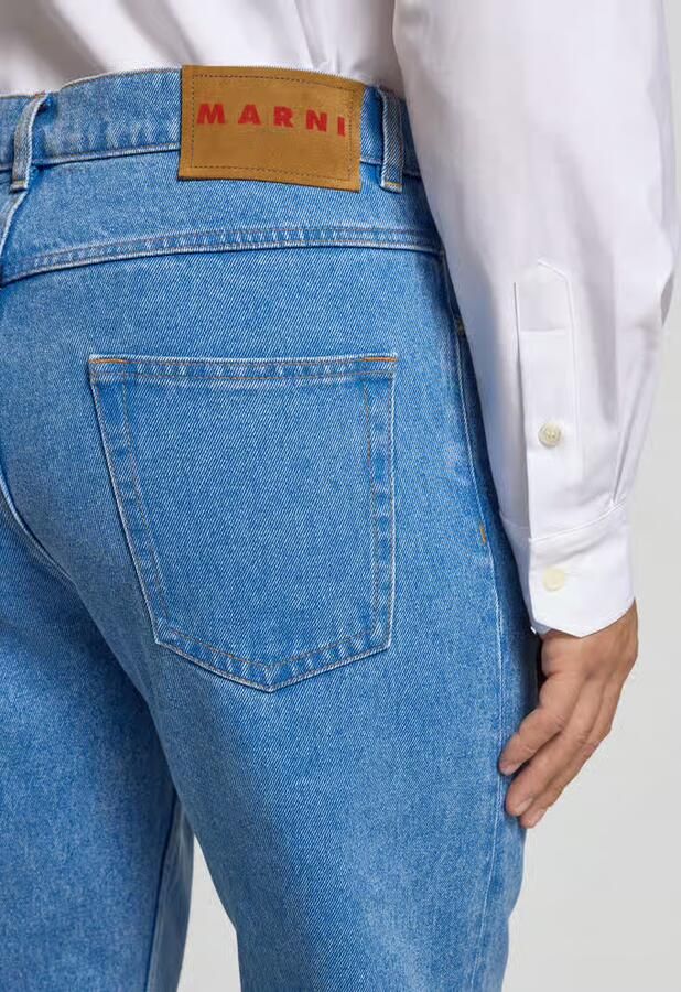 Marni Straight fit jeans van puur katoen