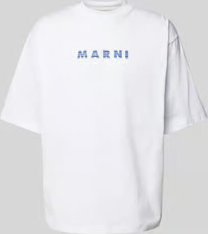 Marni T-shirt met labelprint - Foto 2