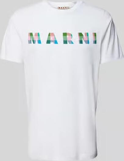Marni T-shirt met labelprint - Foto 2
