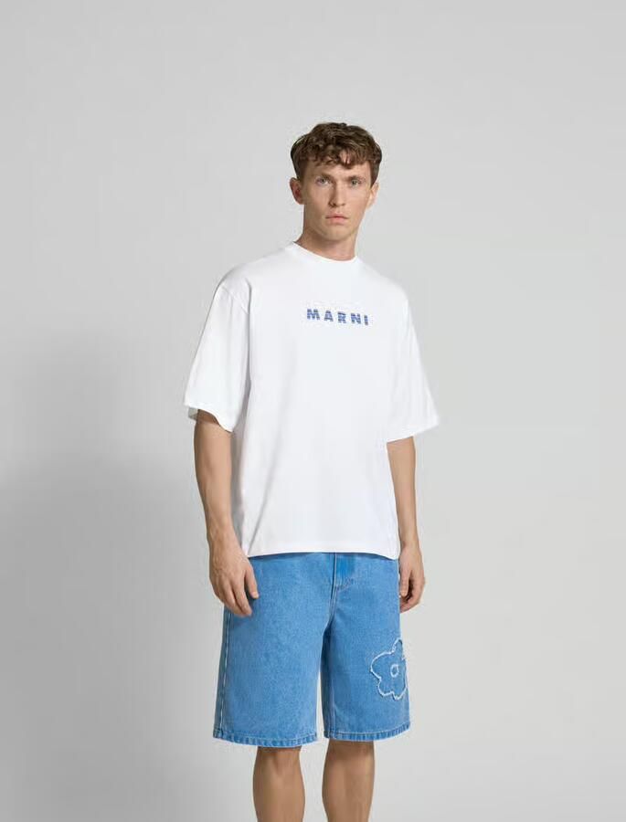 Marni T-shirt met labelprint - Foto 2