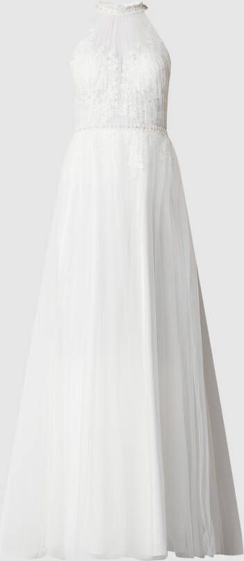 Mascara Regular fit avondjurk met kant