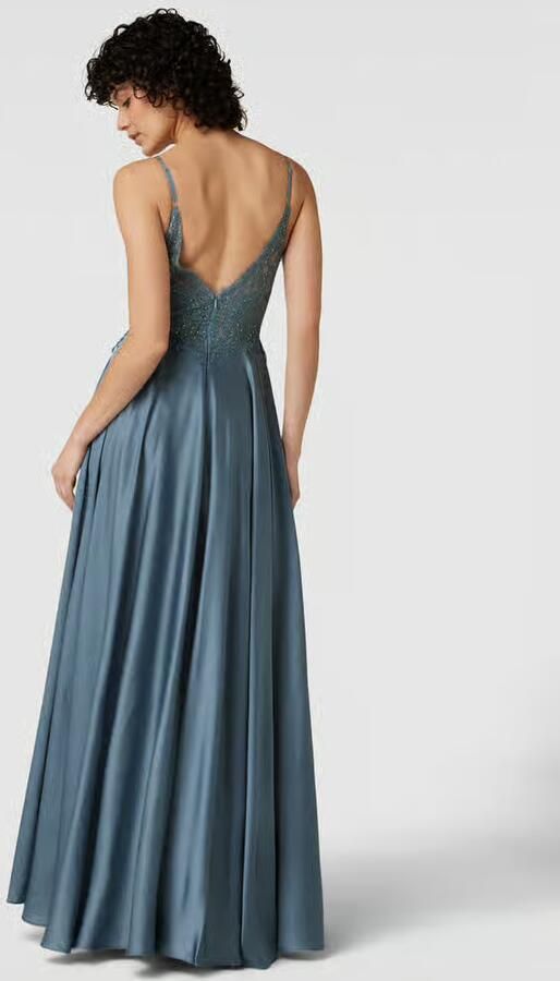 Mascara Avondjurk met kant - Foto 2
