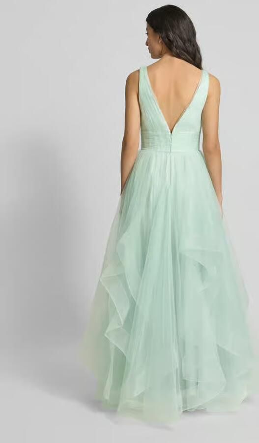 Mascara Jurk met effen design en dunne bandjes - Foto 5
