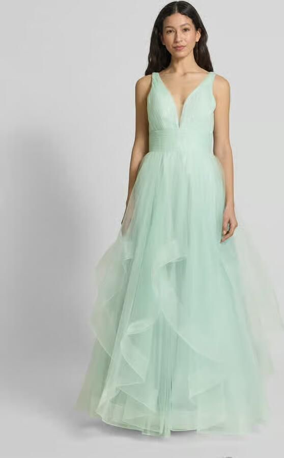 Mascara Jurk met effen design en dunne bandjes - Foto 3