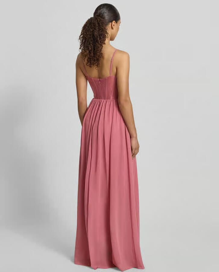 Mascara corsetjurk met kant - Foto 2
