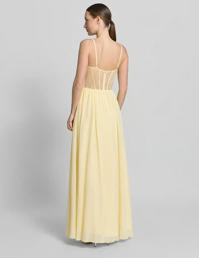 Mascara corsetjurk met kant - Foto 3