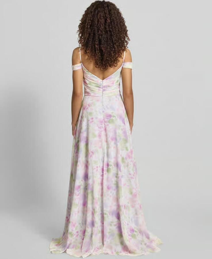 Mascara Maxi-jurk met spaghettibandjes - Foto 2