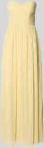 Mascara maxi-jurk in off-shoulder-look