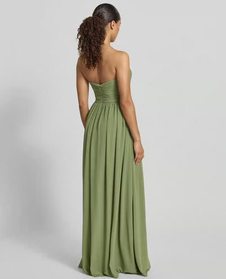 Mascara maxi-jurk in off-shoulder-look - Foto 2