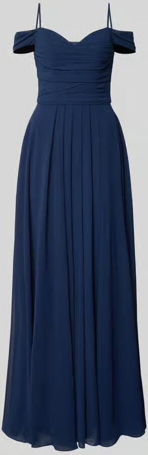 Mascara Maxi-jurk in off-shoulder-look met loopsplit - Foto 2