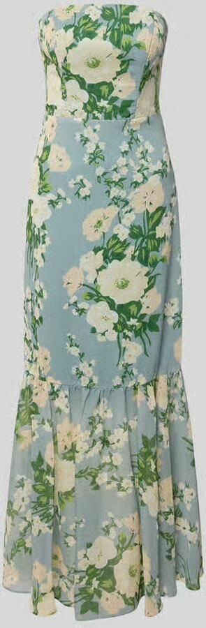Mascara regular fit maxijurk met allover bloemenprint - Foto 2