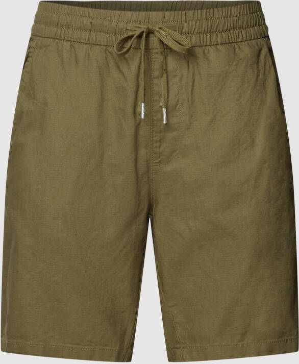 Matinique Korte broek met elastische band model 'barton'