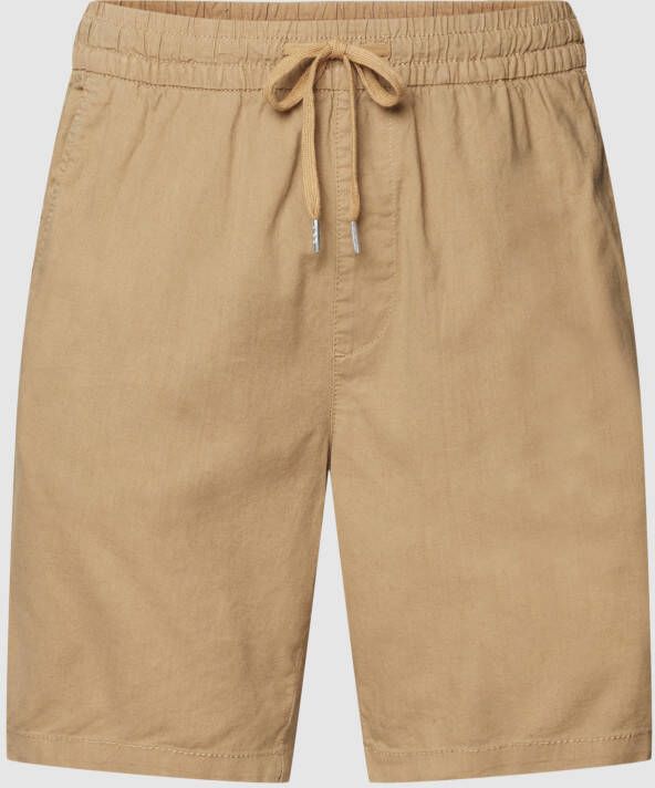 Matinique Korte broek met elastische band model 'barton'