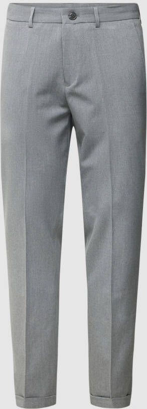Matinique Broek in gemêleerde look model 'MAliam'