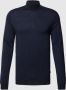 Matinique Gebreide pullover met ribboorden model 'parcusman' - Thumbnail 1