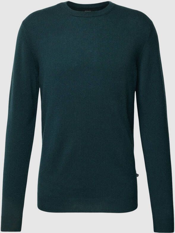 Matinique Gebreide pullover van kasjmier met ronde hals model 'mordy'