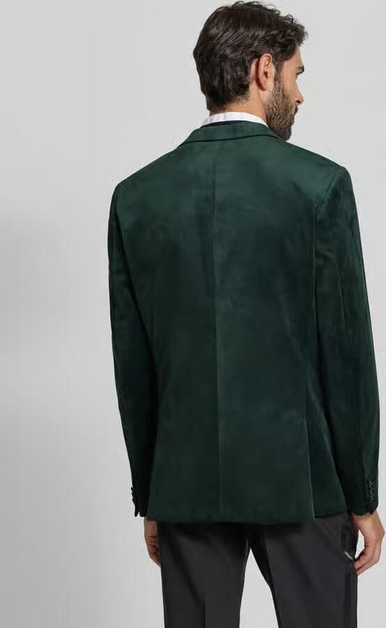 Matinique Slim fit 2-knoops colbert met paspelzak op de borst model 'george' - Foto 3