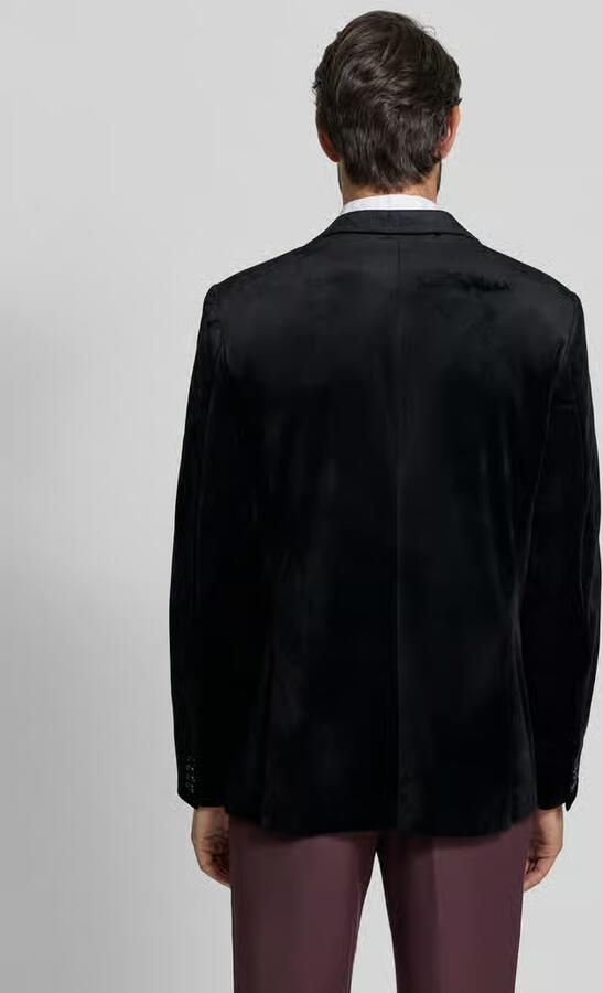 Matinique Slim fit 2-knoops colbert met paspelzak op de borst model 'george'
