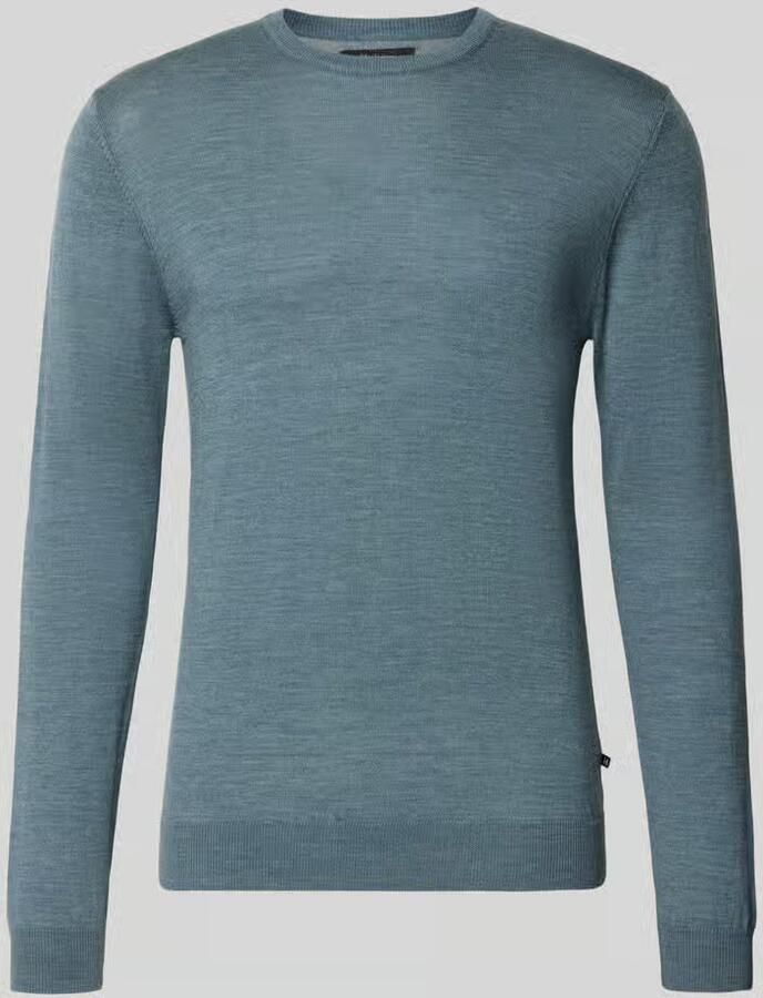 Matinique Gebreide pullover met geribde boorden model 'Margrate'
