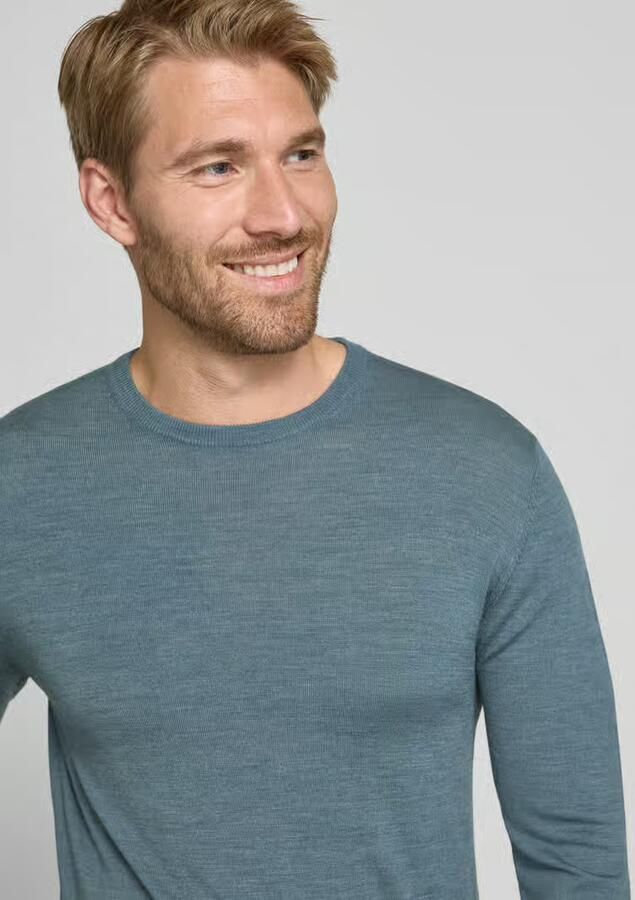 Matinique Gebreide pullover met geribde boorden model 'Margrate' - Foto 2