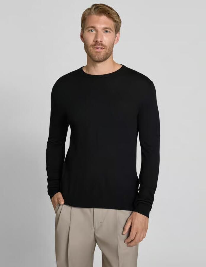 Matinique Gebreide pullover van merinowol model 'Margrate Merino' - Foto 5