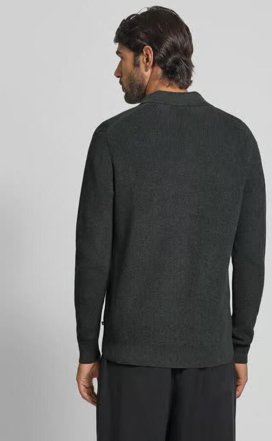 Matinique Gebreide pullover met ribboorden model 'kollo'
