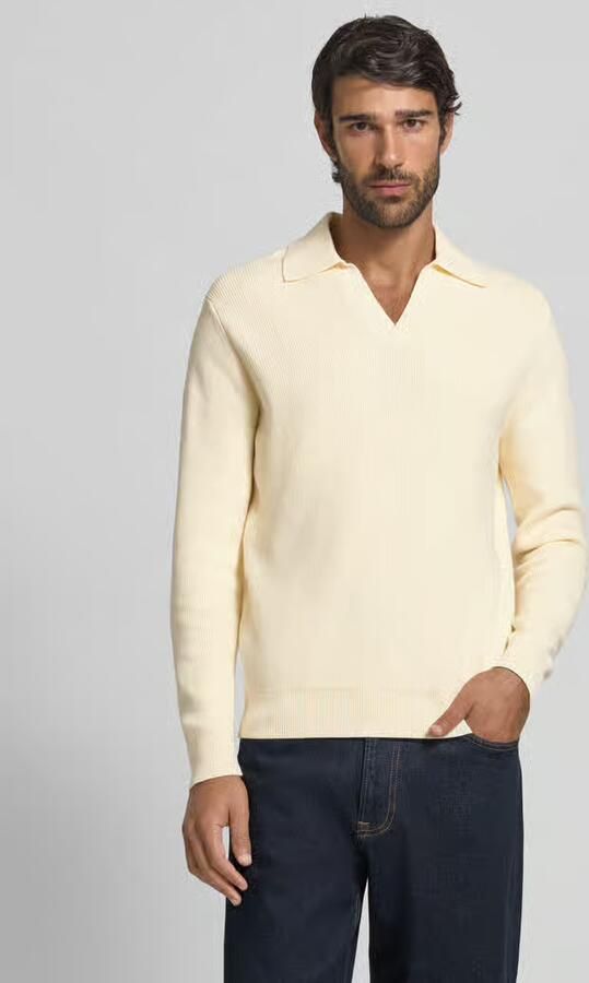Matinique Gebreide pullover met ribboorden model 'kollo' - Foto 2