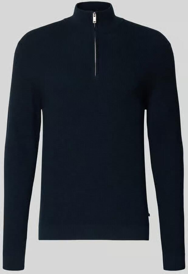 Matinique Gebreide pullover met schipperskraag model 'lagoon'