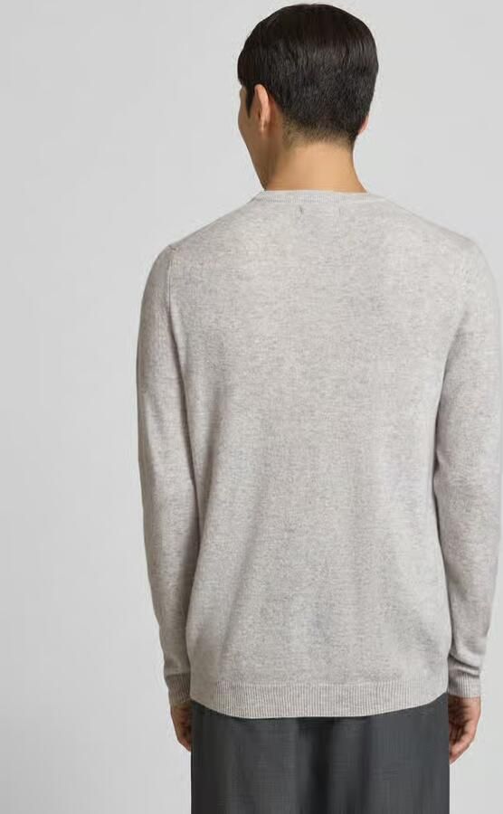 Matinique Kasjmier pullover met ronde hals model 'mordy'
