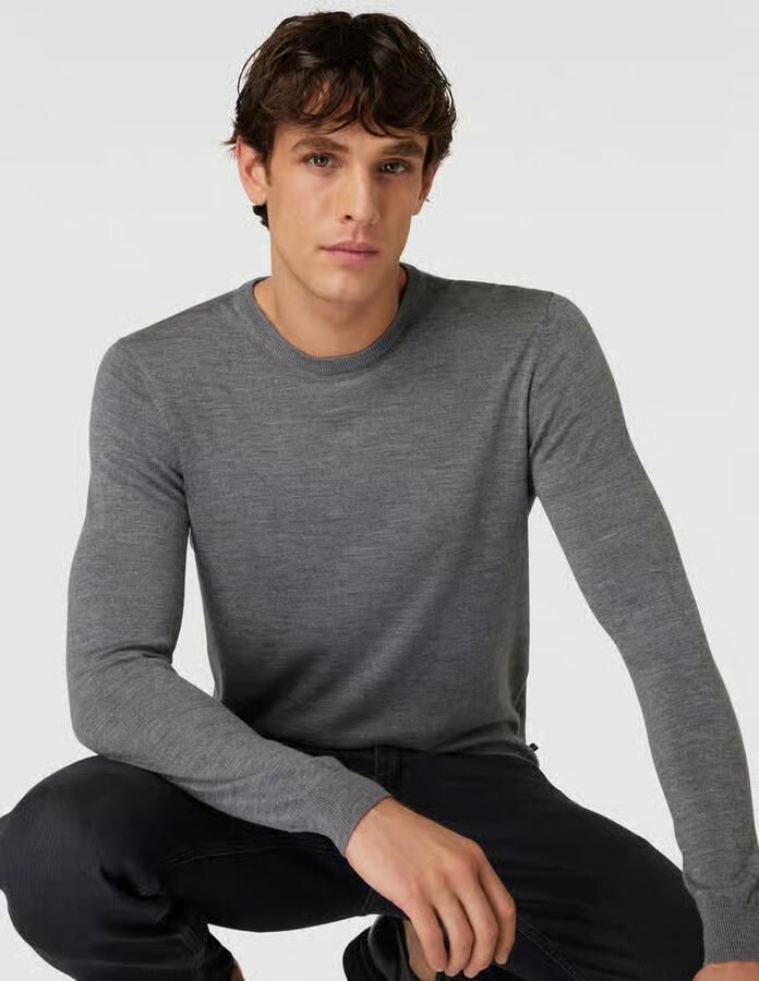 Matinique Gebreide pullover van scheerwol model 'Margrate Merino' - Foto 2