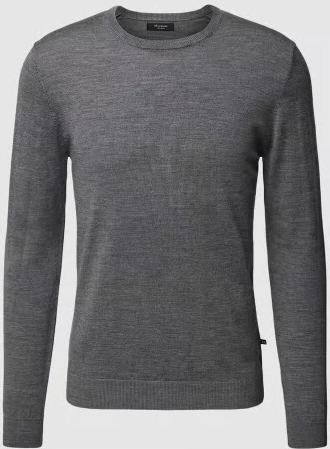 Matinique Gebreide pullover van scheerwol model 'Margrate Merino'
