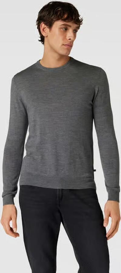 Matinique Gebreide pullover van scheerwol model 'Margrate Merino' - Foto 9