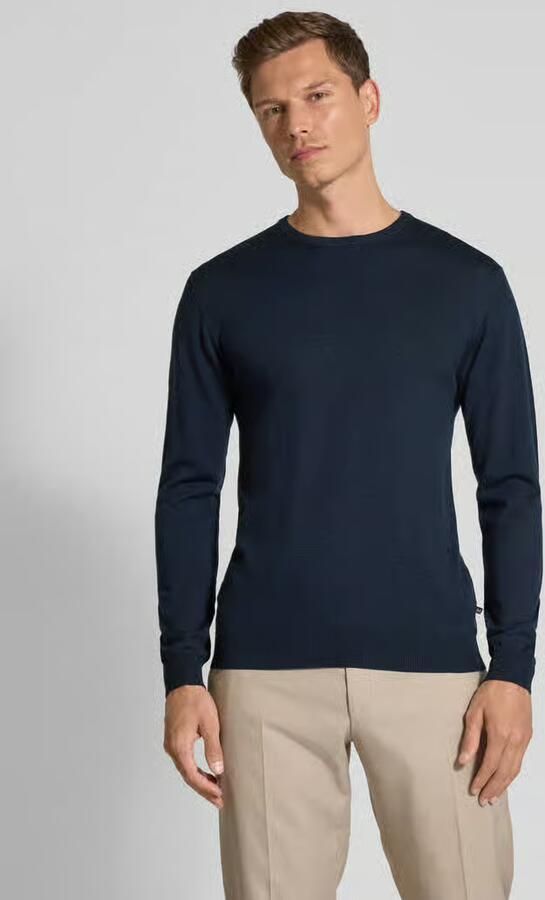 Matinique Gebreide pullover van scheerwol model 'Margrate Merino' - Foto 8