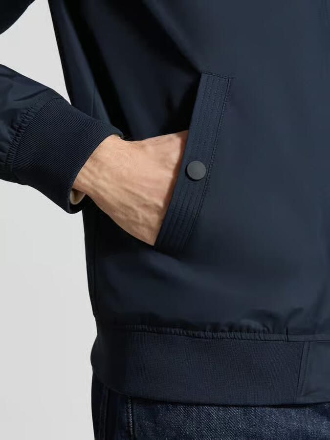 Matinique bomberjack MAclay van gerecycled polyester dark navy - Foto 9