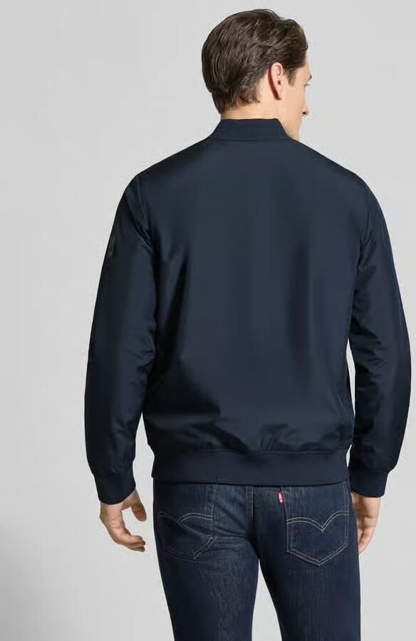 Matinique bomberjack MAclay van gerecycled polyester dark navy - Foto 10