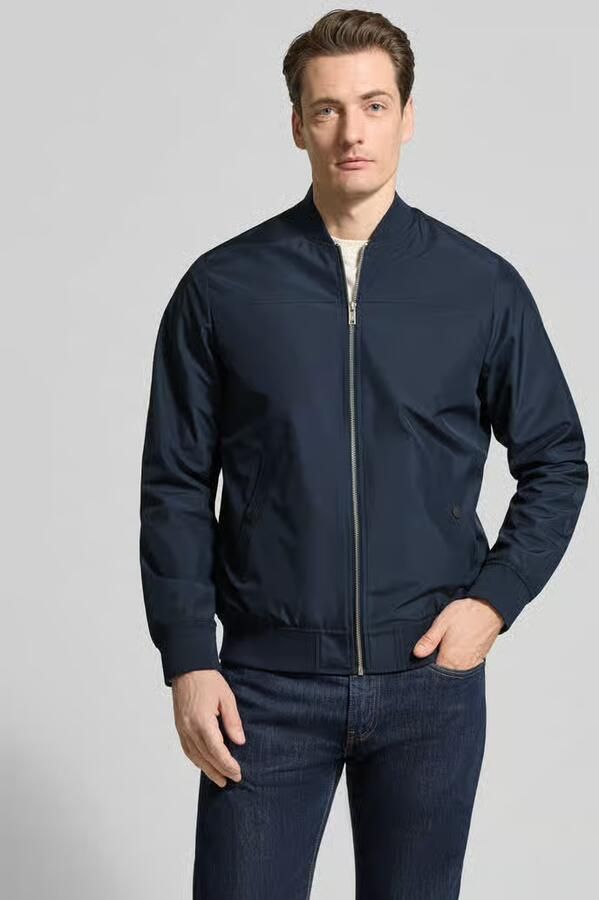 Matinique bomberjack MAclay van gerecycled polyester dark navy - Foto 13