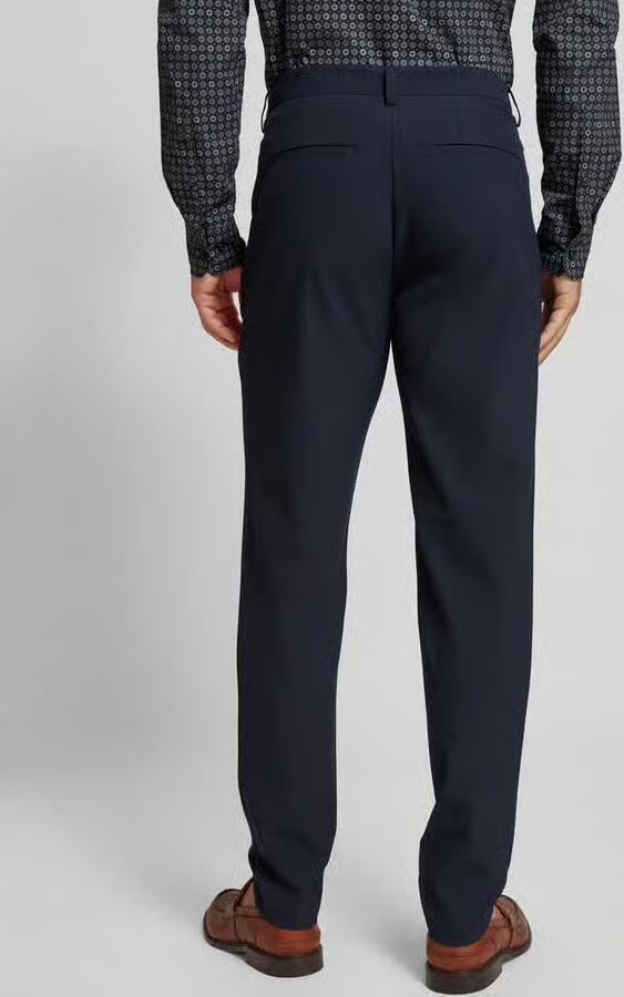 Matinique Pantalon met knoop- en ritssluiting model 'Kian'
