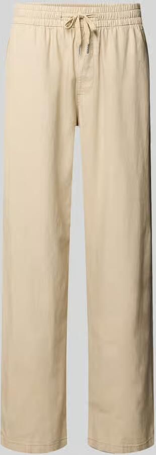 Matinique regular fit broek van mix van katoen en linnen model 'barton' - Foto 2
