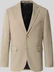 Matinique Regular fit colbert met viscosemix model 'Charles'