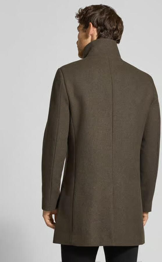 Matinique Regular fit lange jas van katoenmix met viscose - Foto 3