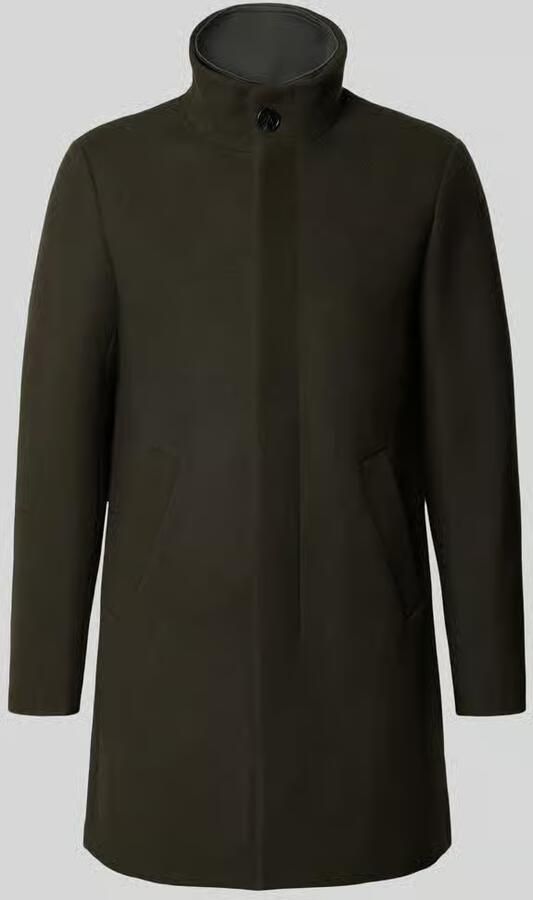 Matinique Regular fit lange jas van katoenmix met viscose