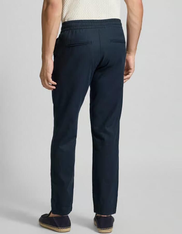 Matinique Straight fit linnenbroek met elastische band Model 'Barton' - Foto 5