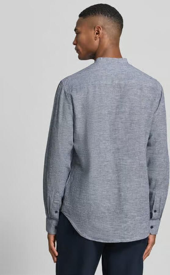 Matinique Regular fit linnen overhemd met borstzak Model 'Atrostol' - Foto 4