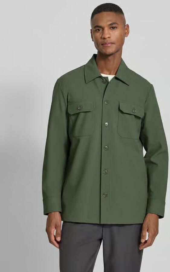 Matinique Regular fit overhemdjack met kentkraag model 'Damo' - Foto 4