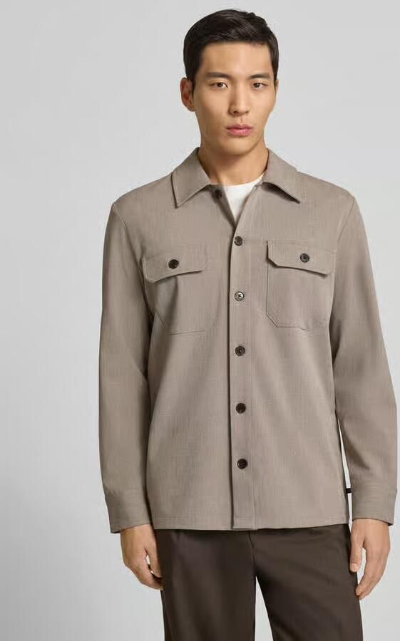 Matinique Regular fit overhemdjack met kentkraag model 'Damo' - Foto 2
